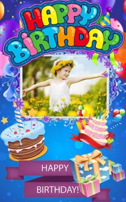 Birthday Photo Frames & Editor android App screenshot 0