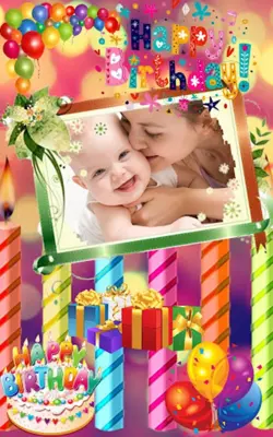 Birthday Photo Frames & Editor android App screenshot 3