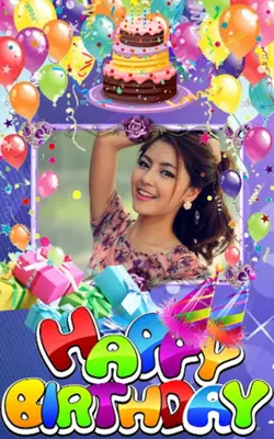 Birthday Photo Frames & Editor android App screenshot 4